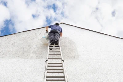 Peinture extérieure à Sallebœuf — façades et ravalement